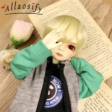 Allaosify – Perruque synthétique Courte Droite BJD, Poupée Avec Frange complète, Vente Chaude, 1/3 1/4 1/6 1/8