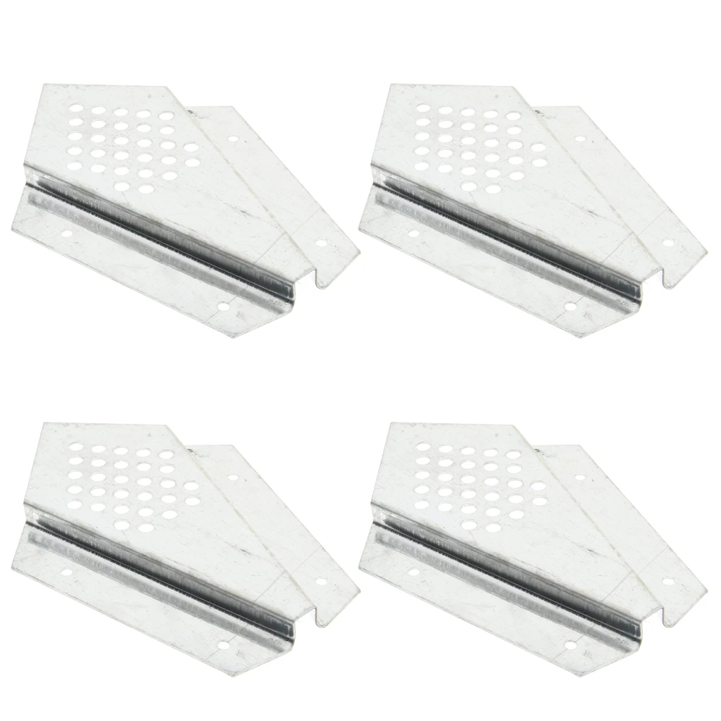 4Pcs/Set Stainless Steel Queen Bee Escaping Restrain Frame Prevention Anti-Run Tool