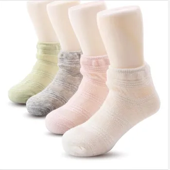 

0-3 Year Baby Socks Children's Summer Cotton Mesh Infant Toddler Socks Lovely Breathable Kids Socks
