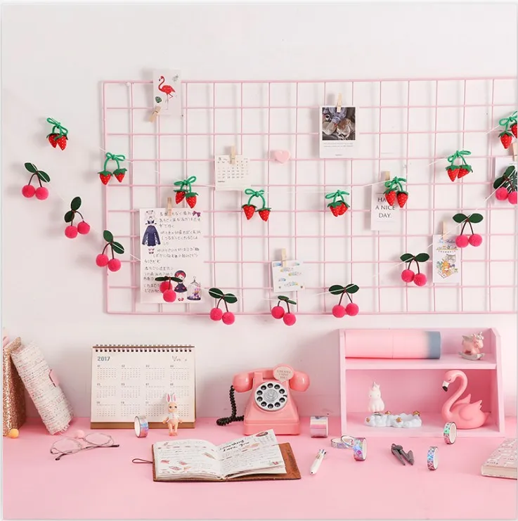 Korean Creative Multicolor Arbutus Ball Decoration Living Room Bedroom Ornaments Bedroom Rose Red Pink
