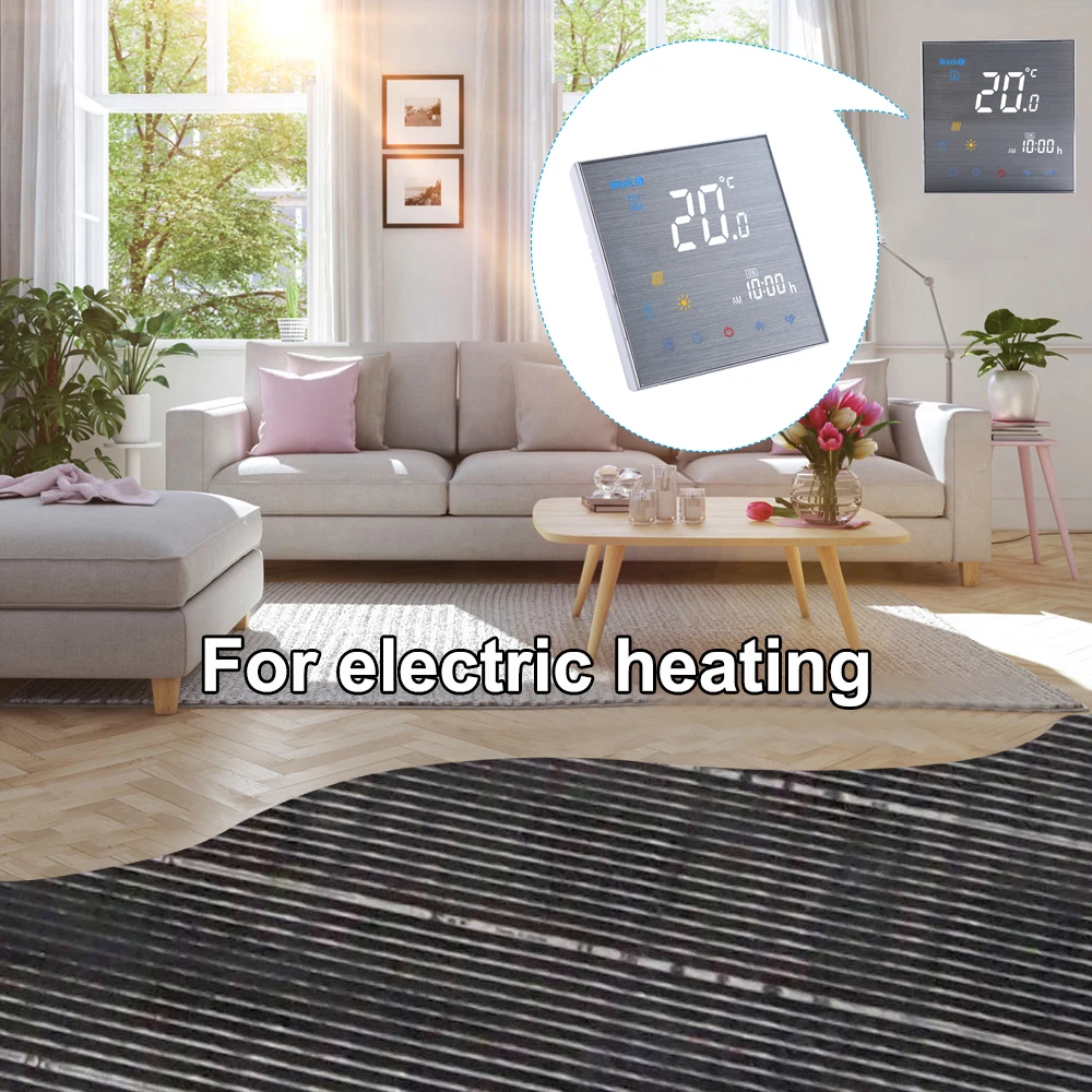 Smart Termostato WiFi для нагрева воды Wifi термостат lcd сенсорный экран для Amazon Echo/Google Home/Tmall Genie/IFTTT