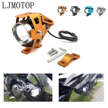 

Motorcycle 12V LED Headlights Auxiliary Lamp U5 Spotlight Motorbike For Yamaha Tenere 700 MXT850 Niken GT XTZ700 TENERE WR250F