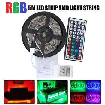 

Remote Waterproof Decoration Halloween Decoration Lighting 5M Light Bars Car Interior Lights LED Strip Supplies Festival