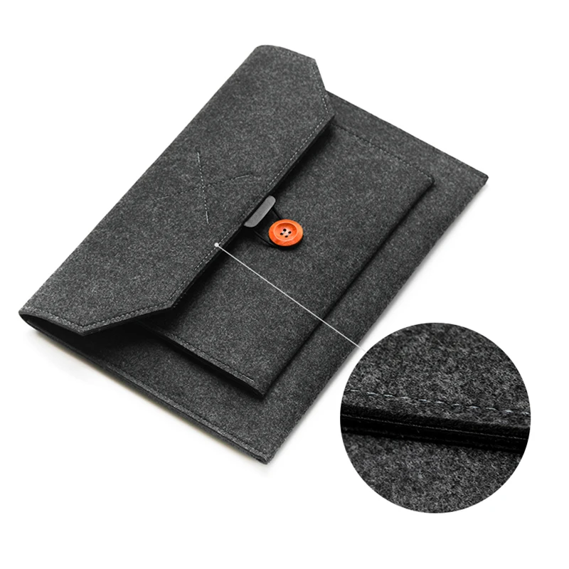 Модная шерстяная фетровая сумка для ноутбука чехол для Macbook Air Pro 11 12 13 15 Xiaomi lenovo для IPad ноутбука планшета сумка