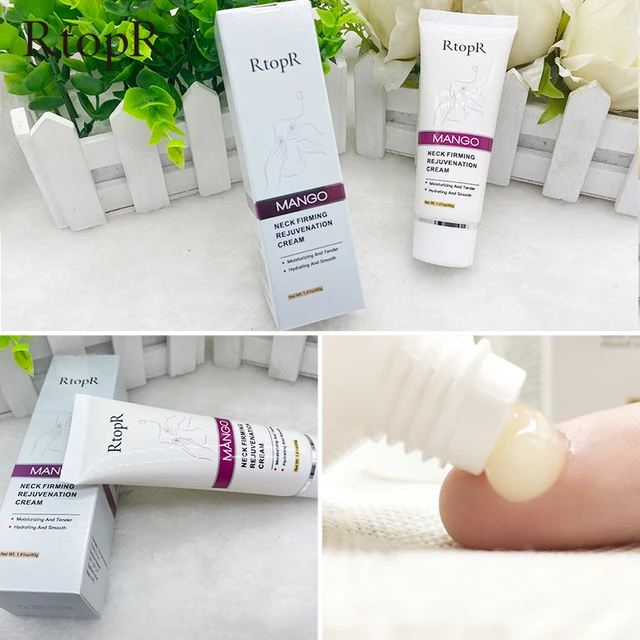 RtopR Neck Firming Wrinkle Remover Cream Rejuvenation Firming Skin Whitening Moisturizing Shape Beauty Neck Skin Care