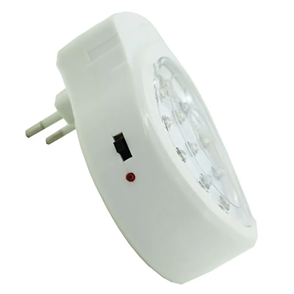 Torcticy US 13 светодиодный перезаряжаемый домашний настенный аварийный светильник с отключением питания лампа с вилкой для 2 Вт спальни белый ночник B1