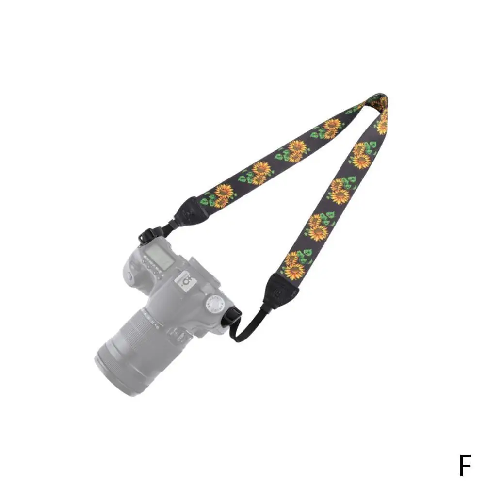 F Ретро стиль ремешок на шею, через плечо ремень Винтаж для SLR DSLR камеры бинокль - Цвет: F