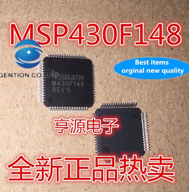 

5PCS Single-chip microcomputer M430F148 MSP430F148IPMR MSP430F148 QFP64 feet in stock 100% new and original