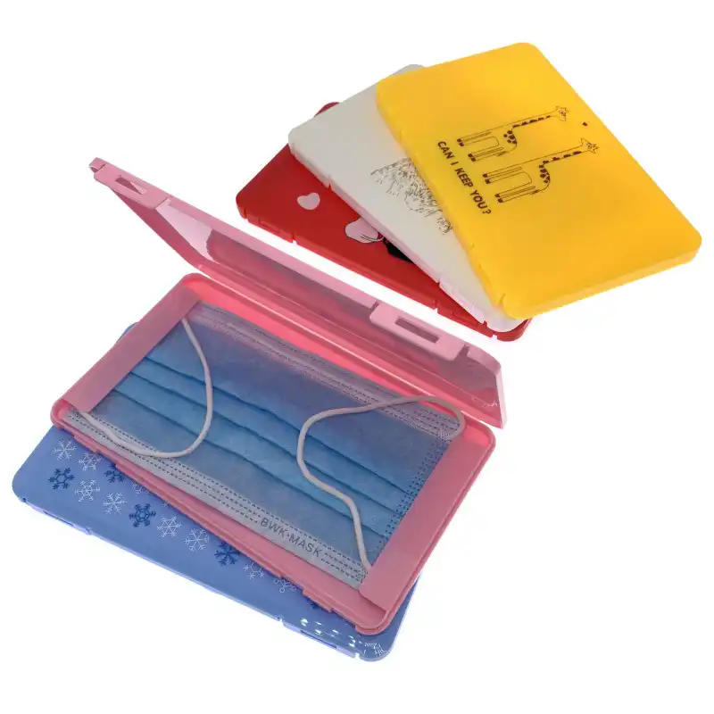 KN95 Mask Storage Case Disposable Mask Storage Box N95 Portable Mask