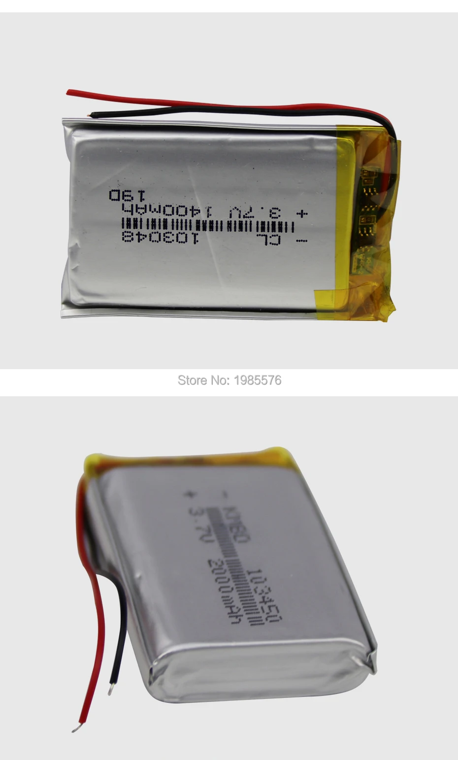 3,7 V 1200mAh 103040 литий-полимерная LiPo аккумуляторная батарея для Mp3 Mp4 PAD DVD DIY электронная книга bluetooth
