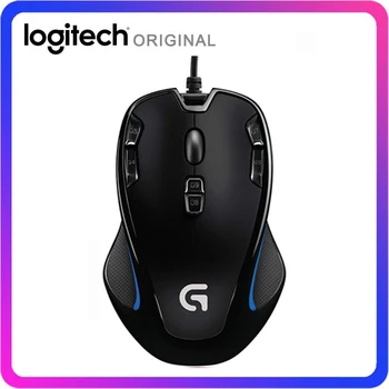 

Logitech G300S Wired Mouse With 2500DPI 9 Programmable Buttons Mouse 7 Colors Universal Mouse for Game Office