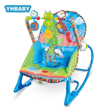 

Baby Electric Cradle Swing For Newborn Rocking Chair With Light Music Player Multi-function Baby Bouncer