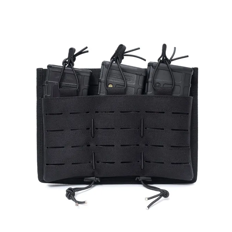 Тактический MOLLE тройной открытый охотничий чехол M4/M16 подсумок на открытом воздухе страйкбол военный Пейнтбол Снаряжение жилет-Тип сумка для аксессуаров