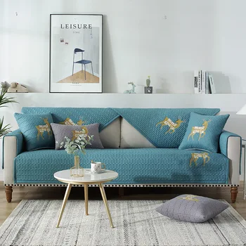 

Modern Sofa Cover Four Seasons Universal Sofa Covers For Living Room Couch Cover Home Decor Free Combination Sofa Towel Non-slip