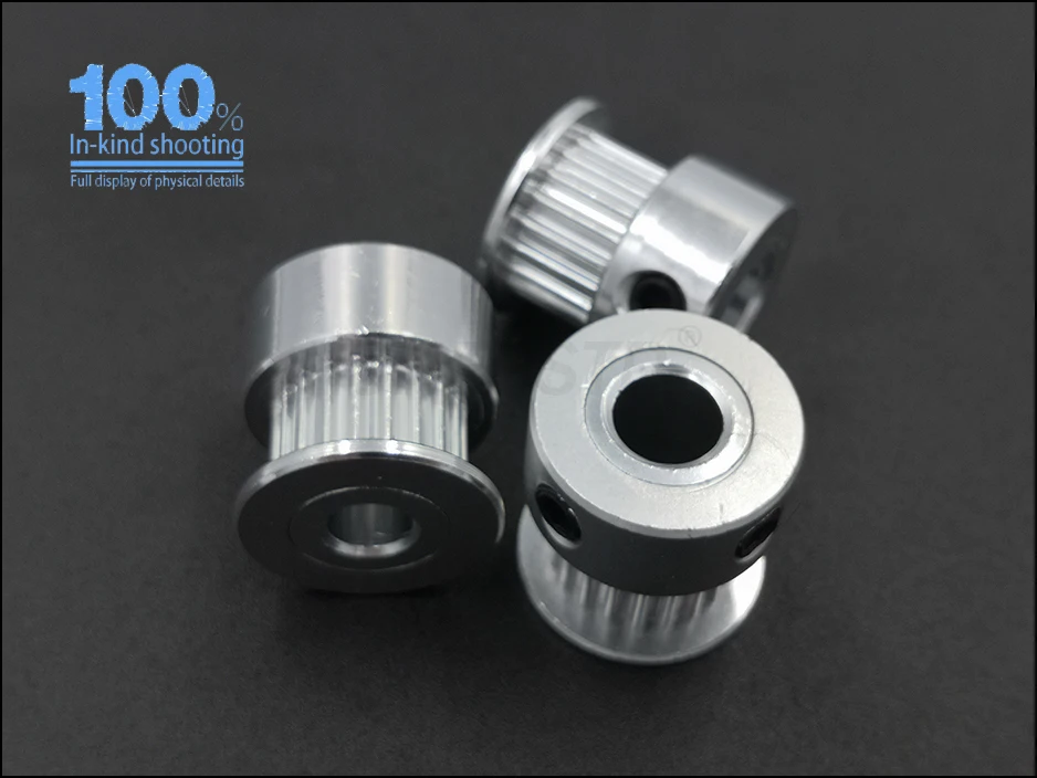 2GT-20 synchronous pulley gear GT2 inner hole 5mm 8mm for 6mm belt 3D printer parts free shipping 16