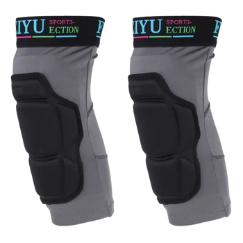 

Elastic Skiing Knee Protector Cycling Basketball Compression Sleeve Pad Guard with High Elasticity