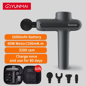 

Xiaomi YUNMAI Massage Gun Pro Basic Fascia Massager Gun Machine Deep Muscle Relaxation Fascia Massager 3 Modes Body Massager