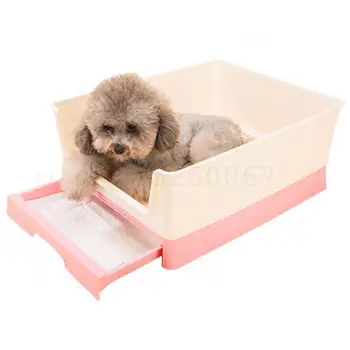

9999 Dog Potty Draw-out Type Fence Teddy Automatic Toilet Closestool Small Dogs Leung Puppy Douwei Pet Products