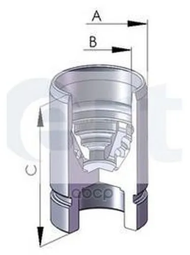 Поршень Тормозного Суппорта Mazda: 626 2wd 92- Ert арт. 150553-C