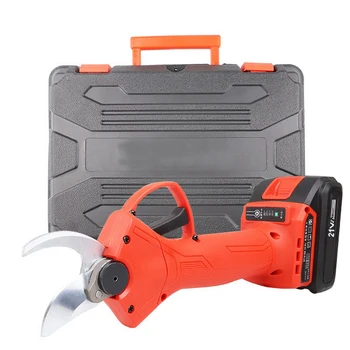 

21V Cordless Pruner Lithium-ion Pruning Shear Efficient Fruit Tree Bonsai Pruning Electric Tree Branches Cutter Landscaping