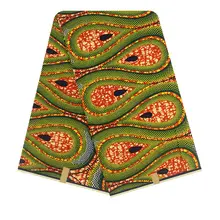 Красивая хлопковая паганская африканская ткань Африканский вощеная ткань Бабочка Стиль настоящий воск tissu Анкара ткань Свадебные платья 3s1983