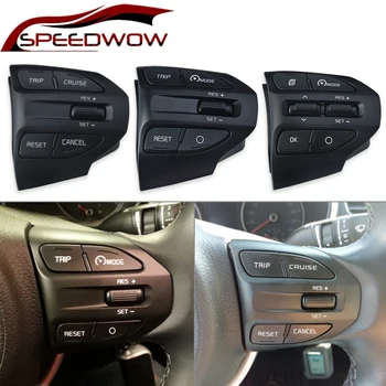 

SPEEDWOW Steering Wheel Button Cruise Control Volume For KIA K2 RIO 2017 2018 RIO X LINE Button Bluetooth Cruise Control Volume