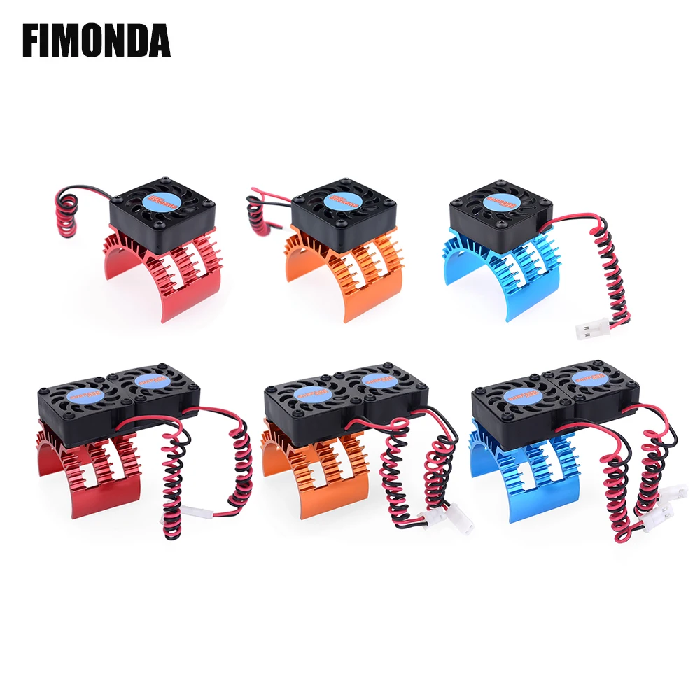 SURPASS HOBBY Cooling Fan Heatsink for 1/10 RC Crawler Car 3650 Rocket 3660 3674 Brushless Motor JLB Cheetah 144001 A979 A959B | Игрушки и