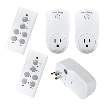 

Universal US Socket 230V 10A Wireless Remote Control RF 433mhz Smart Switch Socket Power Outlet With Broadlink RM Pro RM4 pro