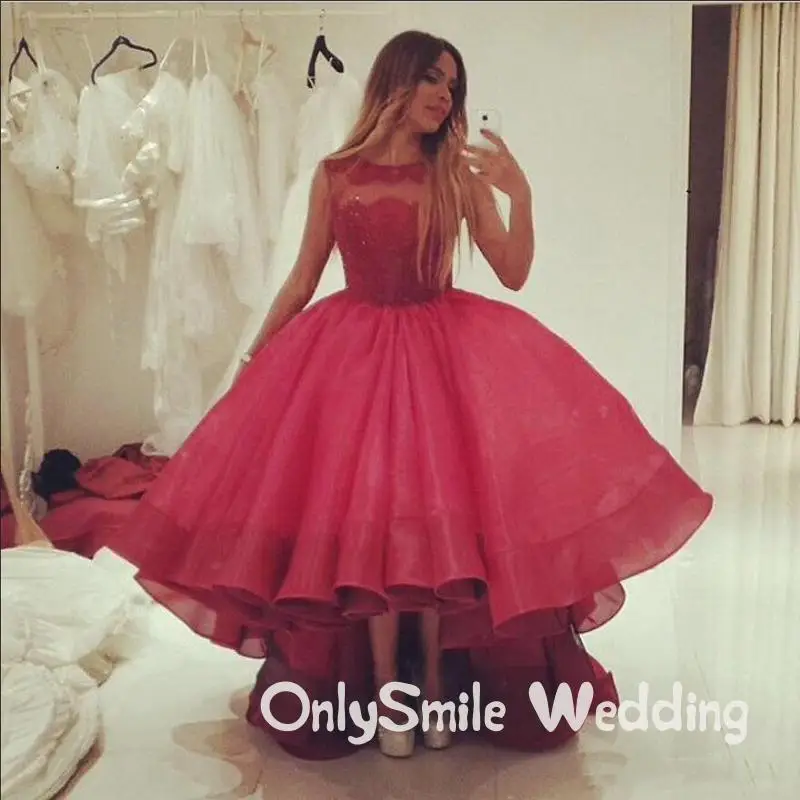 short poofy prom dresses