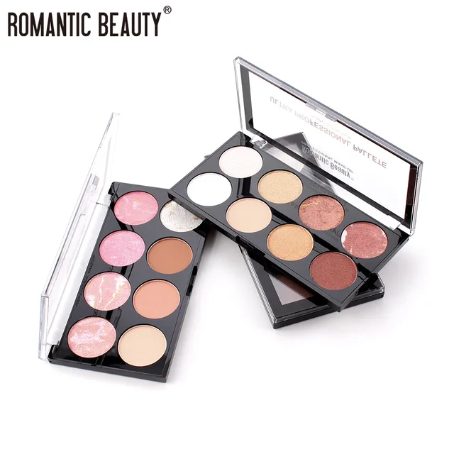Romantic Beauty 6 In 1 Face Highlighter Blush Makeup Palette Face Brightener Contouring Highlighter Powder Palette Gold Bronzer Bronzers Highlighters Aliexpress Romantic Beauty 6 In 1 Face Highlighter Blush Makeup Palette Face Brightener Contouring Highlighter Powder Palette Gold Bronzer Bronzers Highlighters Aliexpress