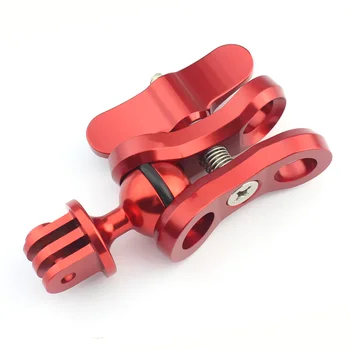 

BGNing Ball Head Clip Tripod Mount Adapter Lamp Arm Bracket with Butterfly Clamp Clip for Gopro Action Camera Diving Photography