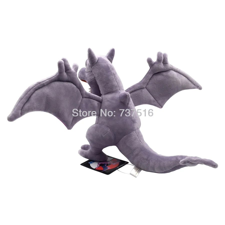 Новый аниме Aerodactyl плюшевые Fossil Птерозавр Летающий игрушечный Дракон игрушки мягкие животные Дети подарки на Рождество Хэллоуин 10 дюймов