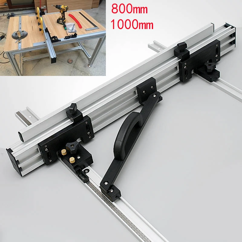 800/100mm Miter Track T track Sliding Brackets for Electric Circular