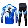 Long Sleeve Bike Jerseys With Pants For Men Latest Autumn Winter Cycling Sets  Pro Team Racing Sportswear Bicycle Suits Uniform 2