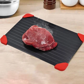 

thaw master Home use Fast Defrosting Tray Thaw Frozen Food Meat Fruit Quick Defrosting Plate Board defrost tray kitchen tools