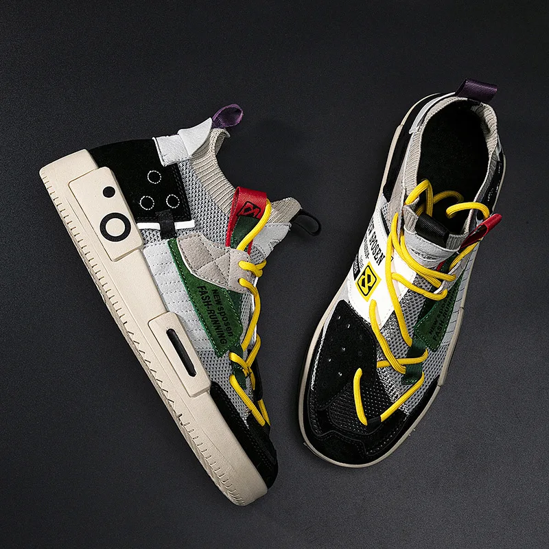 

High Shoes Men Korean-style Trend Versatile Air Force One MEN'S SHOES Winter 2019 New Style Enlightenment Shoe Men's Trendy Shoe