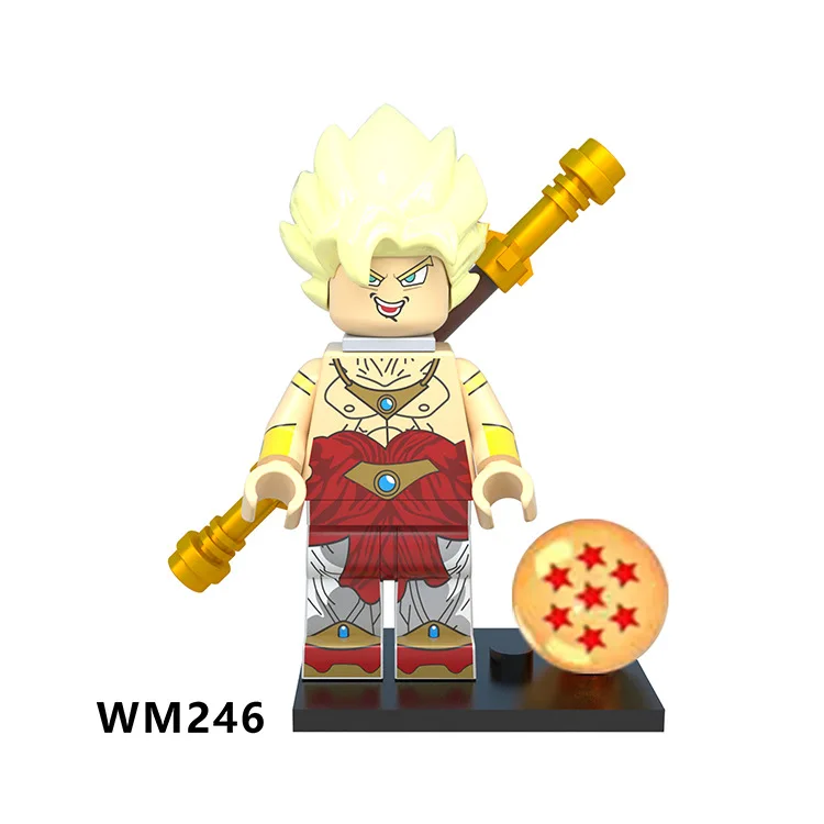 Wm6032 Dragon Ball Z серия игрушки куклы Защита от солнца развивающие вставляется строительные блоки игрушка алиэкспресс Лидер продаж