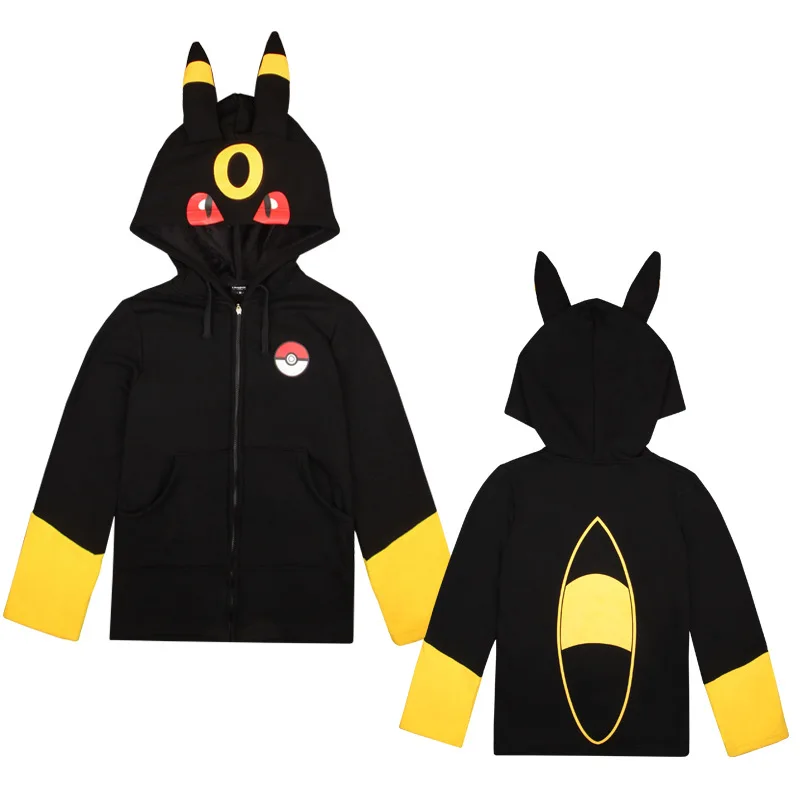 Game Pokemon Charmander Hoodies Sweatshirts Jackets Cosplay Costume Autumn winter men women cute cartoon Pikachu hooded jacket