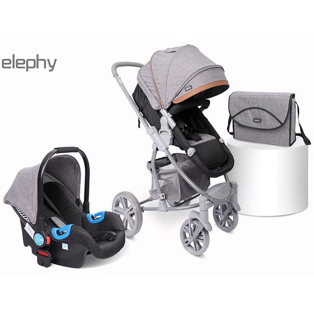 Poussette avec maxi 2en1 pour bébé - Mini Pouce