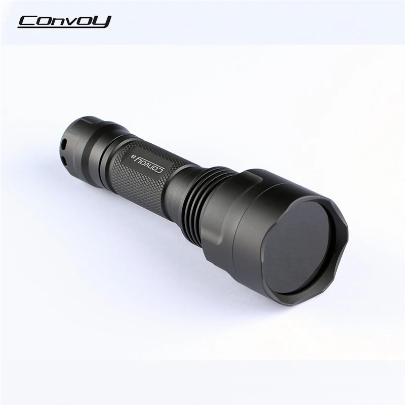 

Convoy C8 LGs 5W LED Powerful NV Flashlight Fluorescence Detection Lamp 18650 LED Tactical Lantern Spotlight Camping Torch