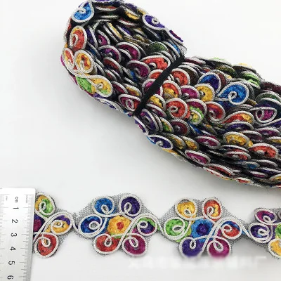5 ярдов/много стилей смешивания вышивка цветок кружевная ткань отделка ленты DIY швейные аксессуары аппликация воротник дубай гипюр кружево