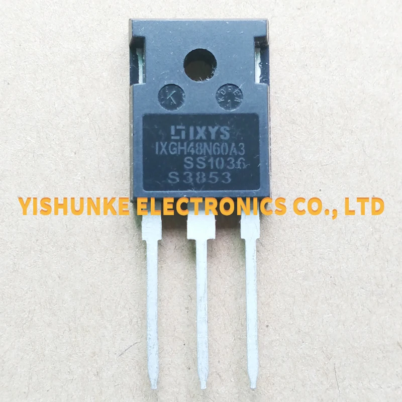 10PCS IXGH48N60A3 IXGH48N60C3D1 TO 247 MOSFET TRANSISTORBattery