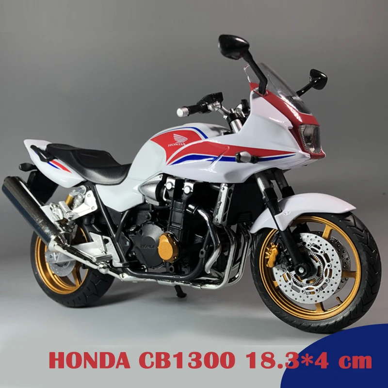 1:12 HONDA RC213V 93 оранжевый гоночный мотоцикл литье под давлением моделирование дисплей Модель мальчик представляет автомобиль вентиляторы коллекция - Цвет: HONDA CB1300 a