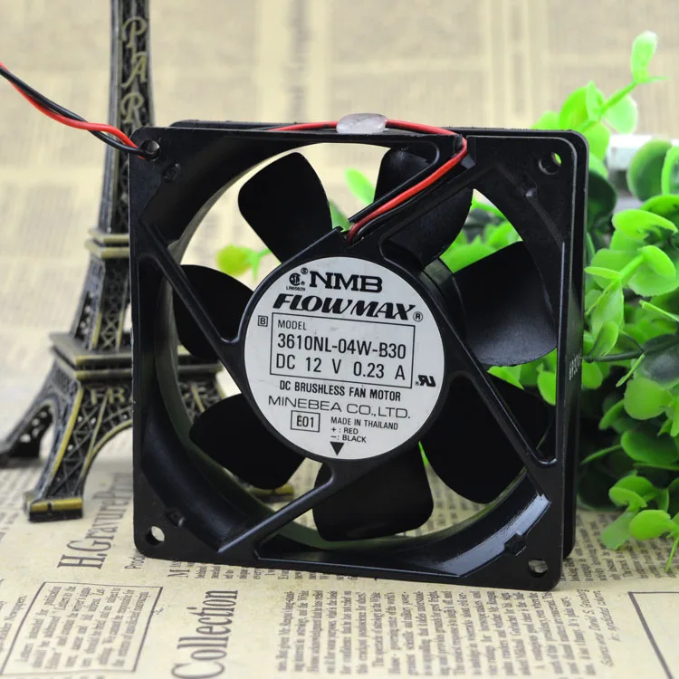 3610NL-04W-B30 12V 0.23A 9025 9 см защиты электродвигателя Вентилятор охлаждения