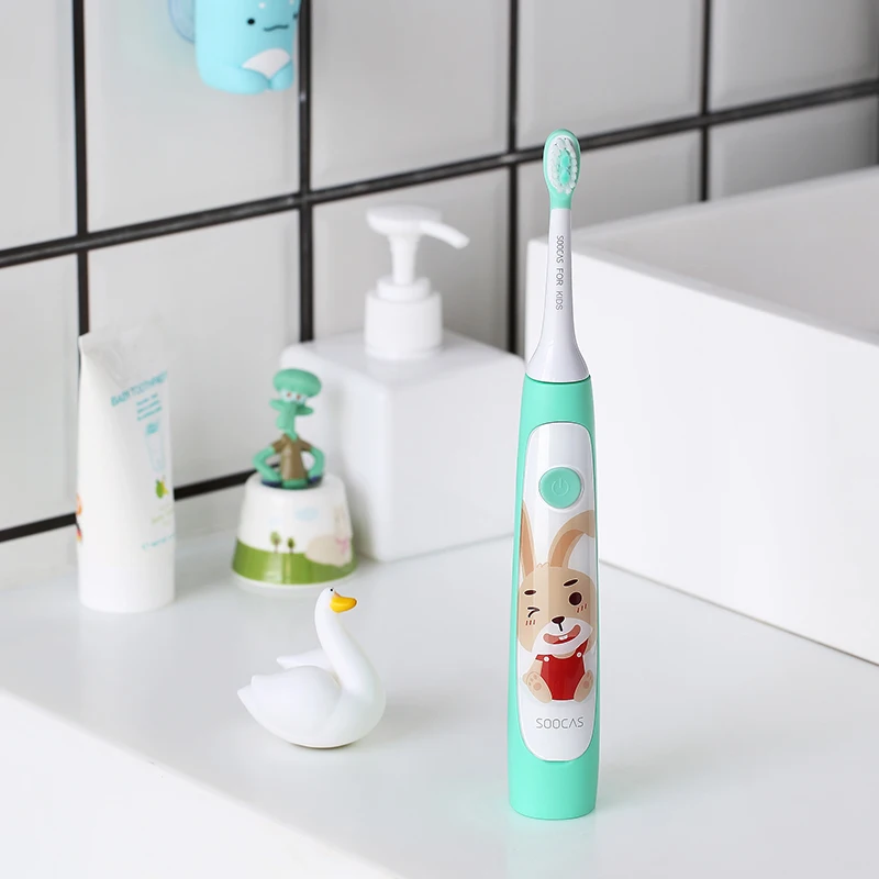 Xiaomi 4PCS SOOCAS Replacement Heads For Children Toothbrush Soft Sillicon Gel FDA Certificated Head Kids Electric Toothbrush Xiaomi 4PCS SOOCAS Replacement Heads For Children Toothbrush Soft Sillicon Gel FDA Certificated Head Kids Electric Toothbrush