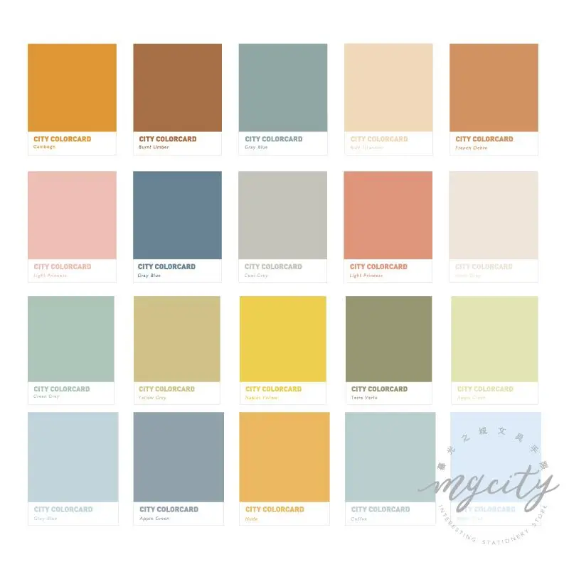 250 листов, креативный цветной блокнот для заметок Pantone, блокнот для сообщений, бумажный квадратный офисный блокнот, канцелярские принадлежности