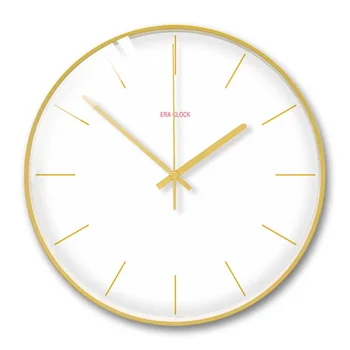 

Nordic Large Gold Wall Clock Modern Living Room Kitchen Clock Creative Silent Bedroom Wall Watches Home Decor Horloge Gift FZ892
