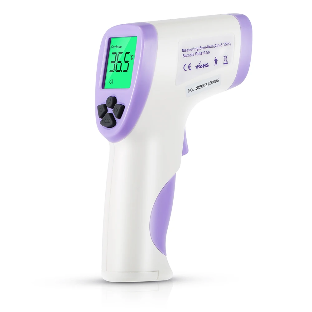 

Infrared Forehead Thermometer Digital Non-contact Thermometers Temperature Meter for Kid Adult FAS6
