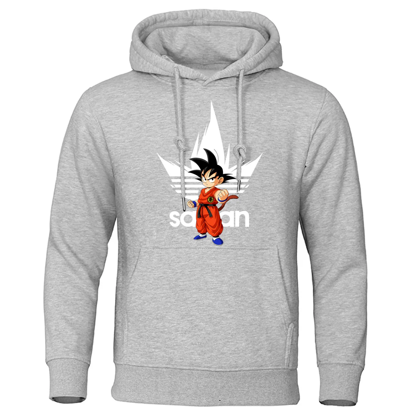 Драконий жемчуг Толстовки Драконий жемчуг Z Dbz Сон Гоку толстовки японского аниме пуловер для мужчин Harajuku Повседневная Уличная одежда - Цвет: gray 6-5