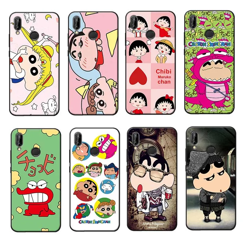 

For xiaomi redmi note 7 k20 pro 7 note 5 6 4x 7a Clear Soft Silicone Phone Case Crayon Shin Chan